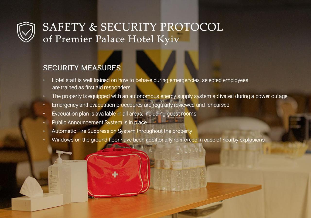 Premier Palace Hotel Kiev Exterior foto